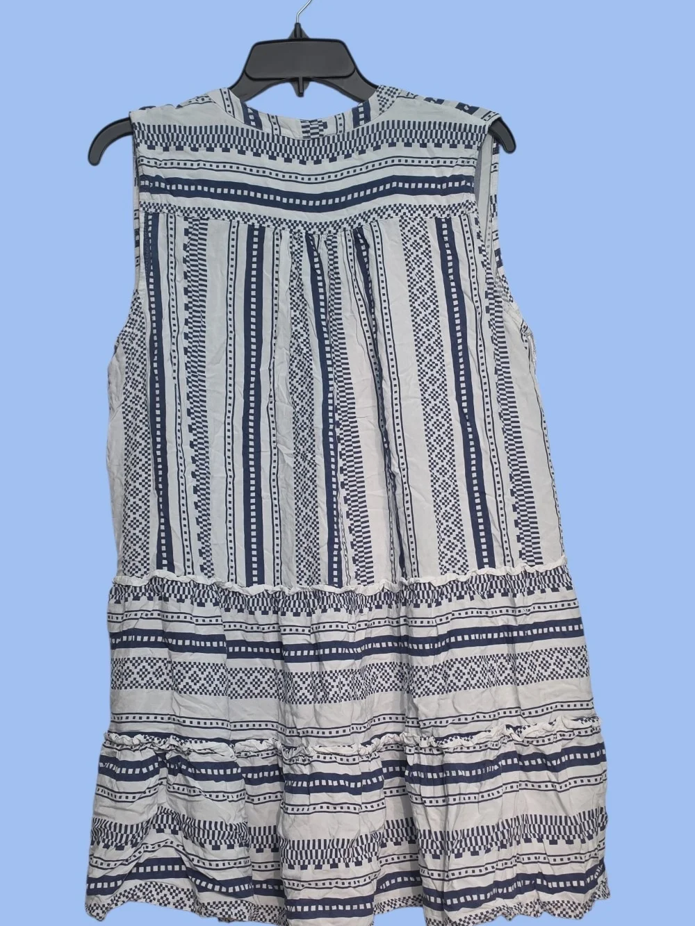 Salty Lemon sleeveless peasant